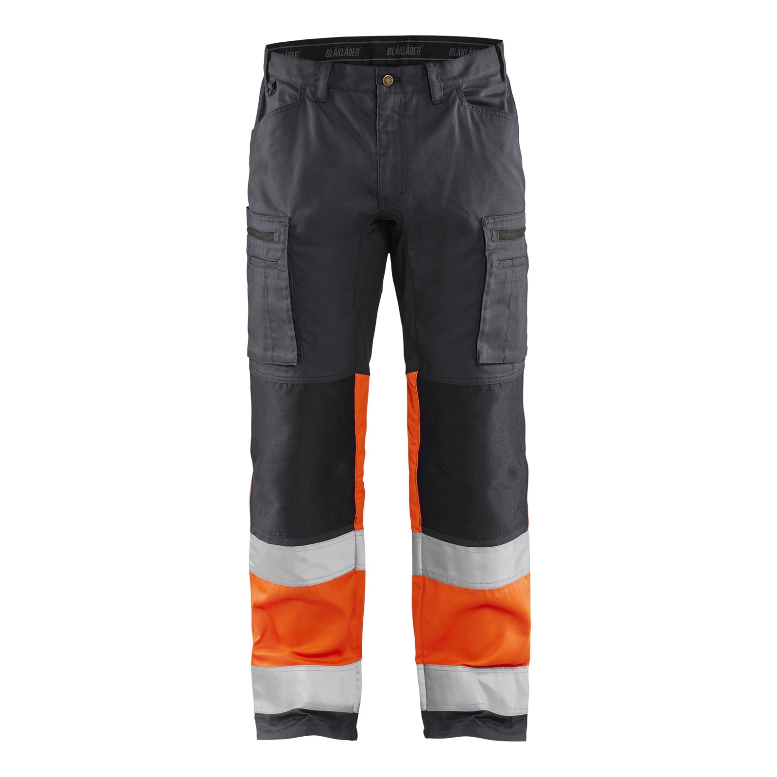 Blaklader BLAKLADER 15511811 | Hi Vis Trousers with Stretch Hi Vis Reflective Work Trousers Men - 65% Polyester - 155118119653