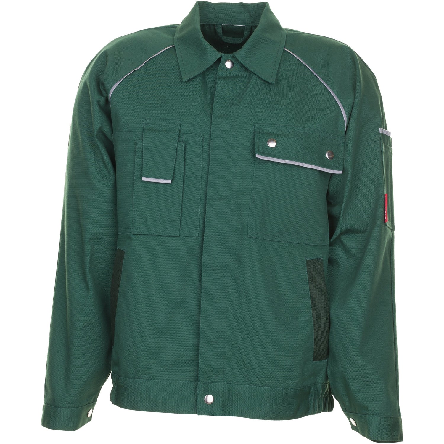 Planam Canvas 320 Waisted Jacket green/green - Model view 1