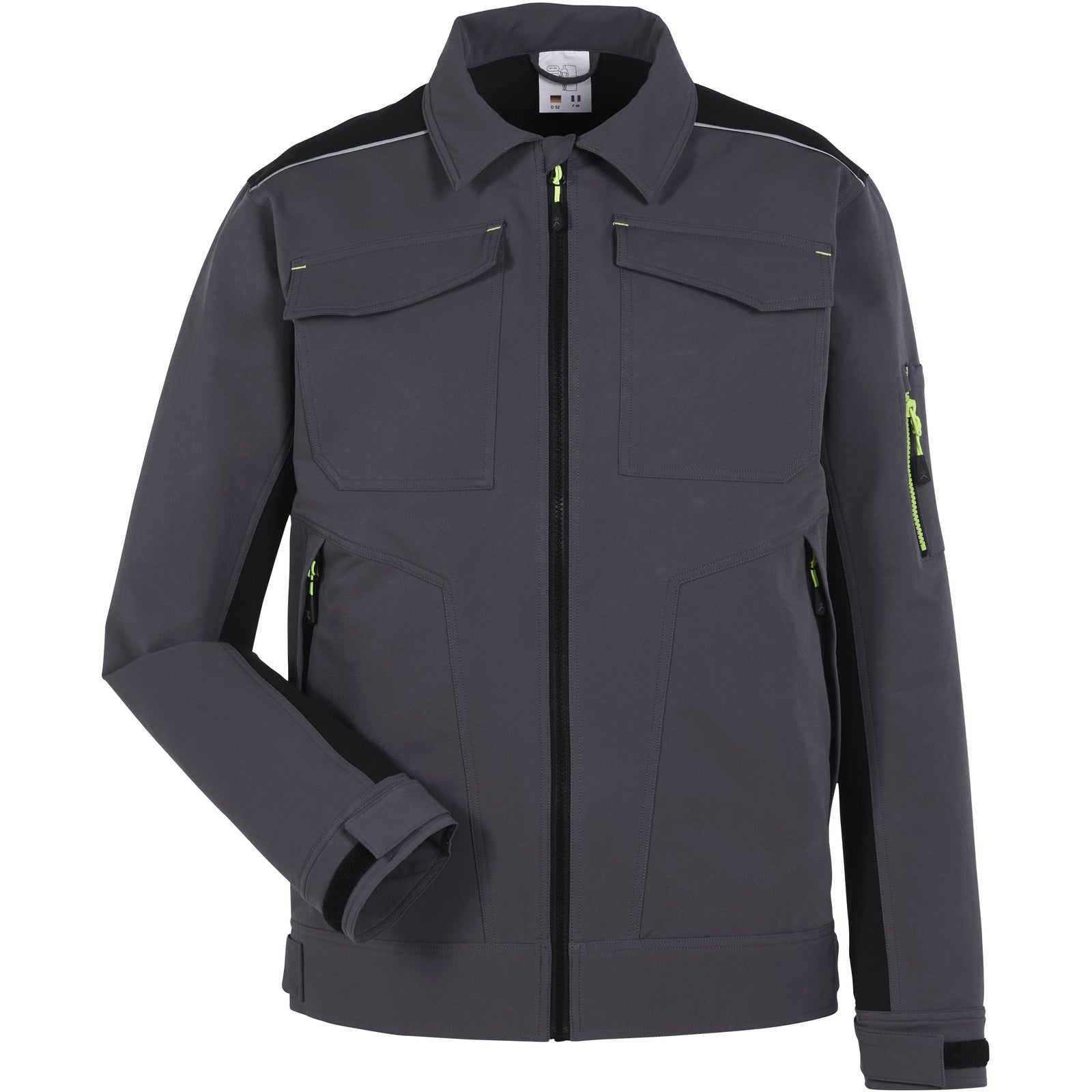 Planam rECOline Blouson slate/black - Model view 1