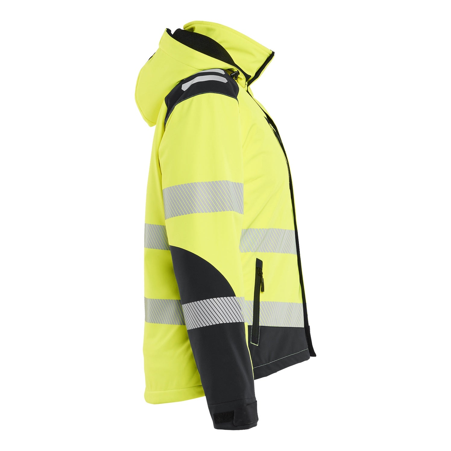 Blaklader BLAKLADER 44012513 Women's Hi vis Lightweight lined Winter Softshell Jacket Hi Vis Reflective Softshell Work Jacket WOMEN - Waterproof - 440125133399_CR