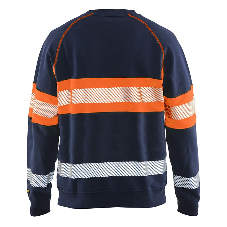 Blaklader BLAKLADER 33591158 Hi Vis Sweater Hi Vis Reflective Work Sweatshirt MEN - 100% Cotton - 335911588953_2