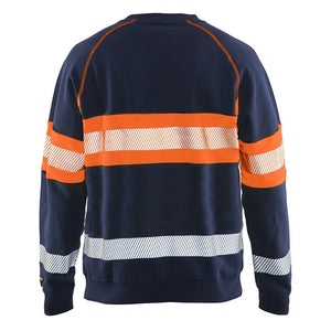 Blaklader BLAKLADER 33591158 Hi Vis Sweater Hi Vis Reflective Work Sweatshirt MEN - 100% Cotton - 335911588953_2