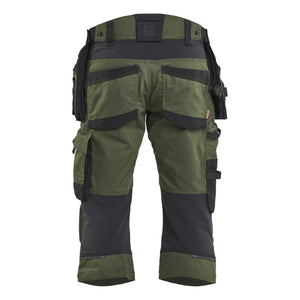 Blaklader BLAKLADER 19771149 STRIKER Pirate trouser with stretch Work Pirate Bermuda Men - CORDURA Denim - 197711494298_2