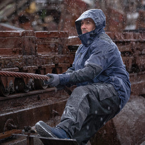 ELKA Rainwear - Working Xtreme Recycled Jacket - Navy/Black
