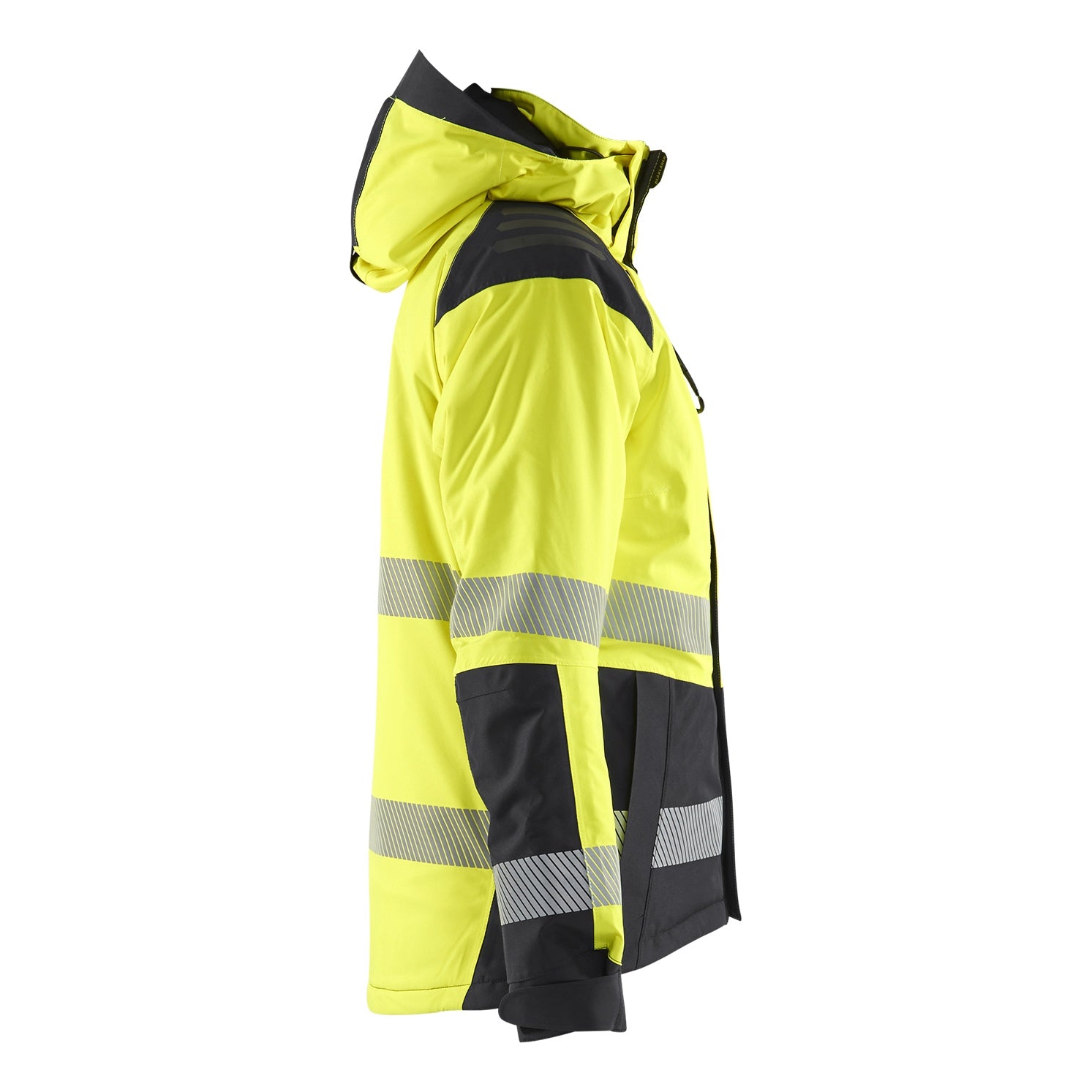 Blaklader BLAKLADER 44561987 Women’s Hi Vis Winter Jacket Hi Vis Reflective Work Jacket WOMEN - Waterproof - 445619873399_CR