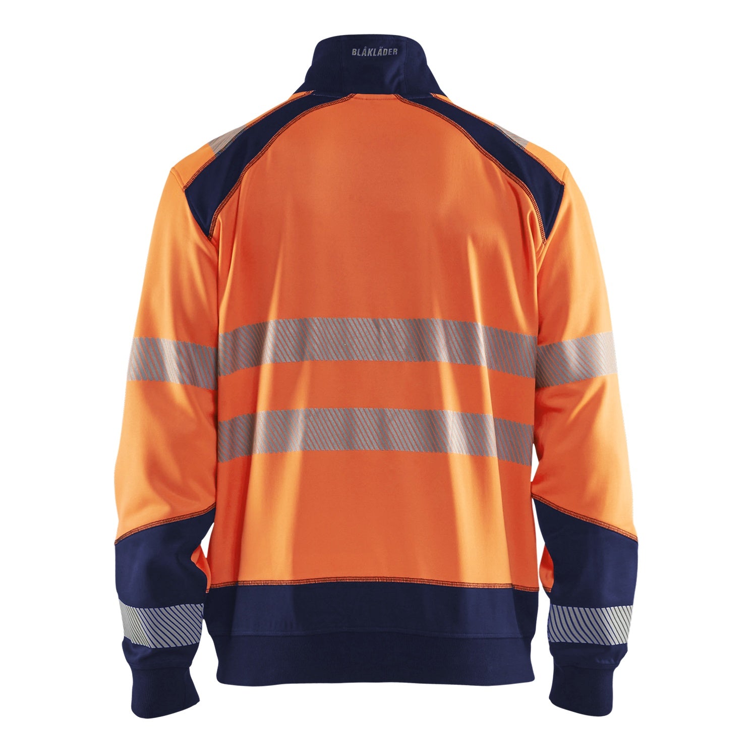 Blaklader BLAKLADER 35582528 Hi Vis Reflective Full Zip Work Sweatshirt MEN - Brushed Inside - 355825285389_2