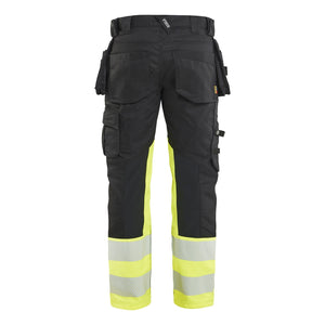Blaklader BLAKLADER 11301149 | Hi vis Trousers Stretch Hi Vis Reflective Work Trousers Men - Cordura Denim - 113011499933_2